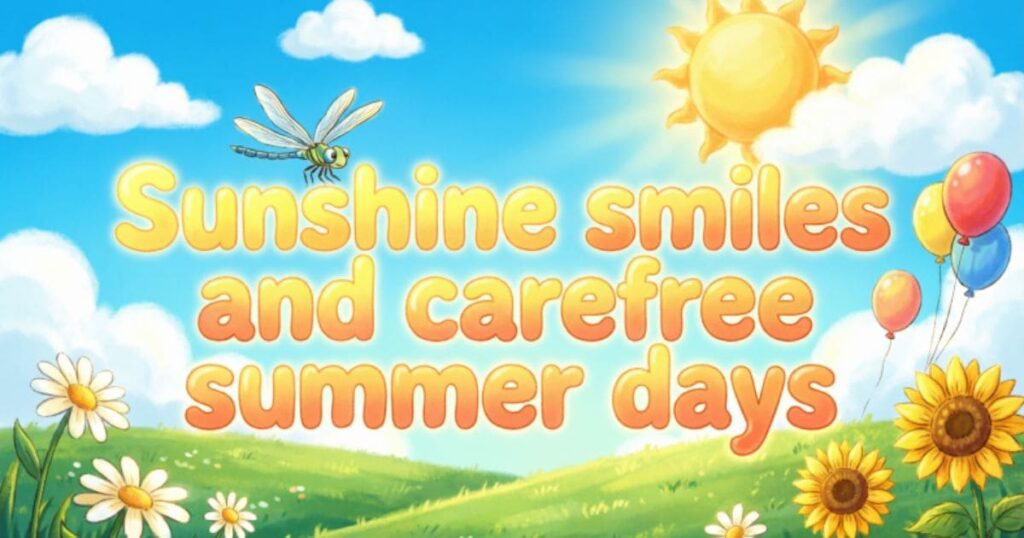 SIMPLE & SHORT SUMMER QUOTES