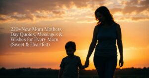 220+New Mom Mothers Day Quotes, Messages & Wishes for Every Mom (Sweet & Heartfelt)