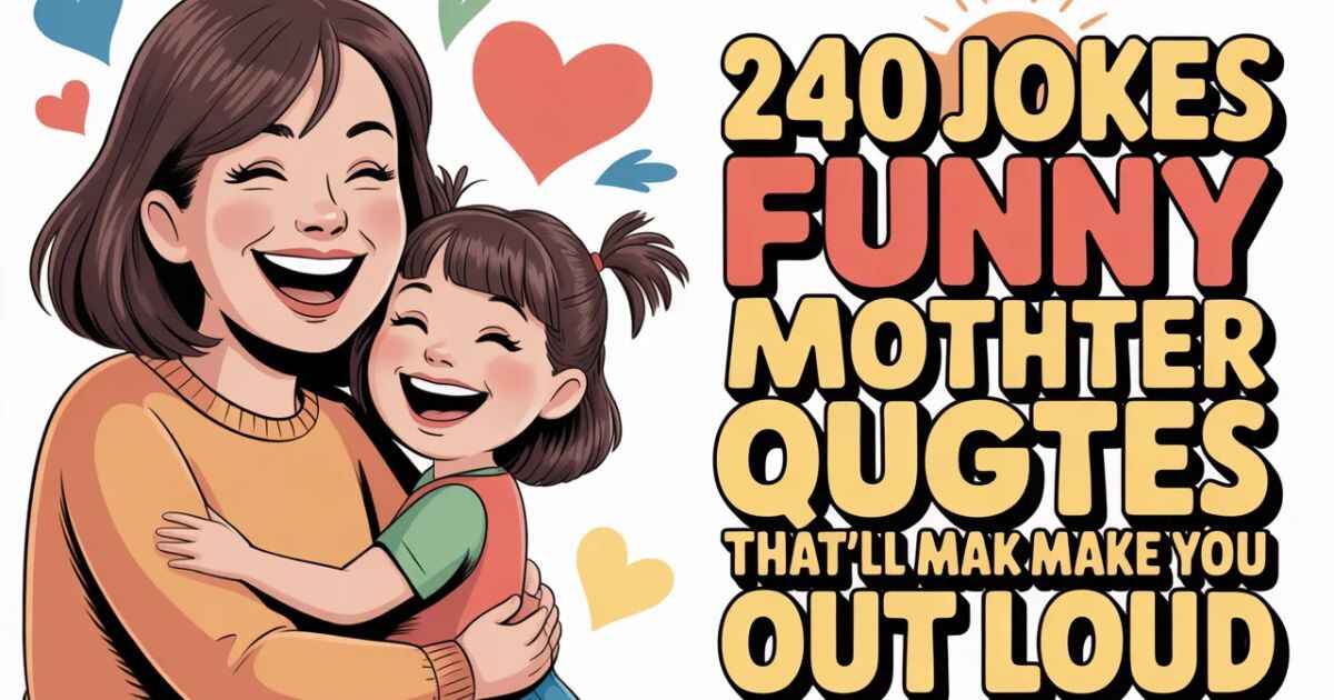 240 Jokes Funny Mother Daughter Quotes That’ll Make You Laugh Out Loud 