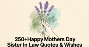 250+Happy Mothers Day Sister In Law Quotes & Wishes 250+Happy Mothers Day Sister In Law Quotes & Wishes 
