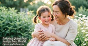 240 Niece Quotes From Aunt for Love, Bond & Emotional Moments 