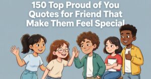 150 Top Proud of You Quotes for Friend That Make Them Feel Special
