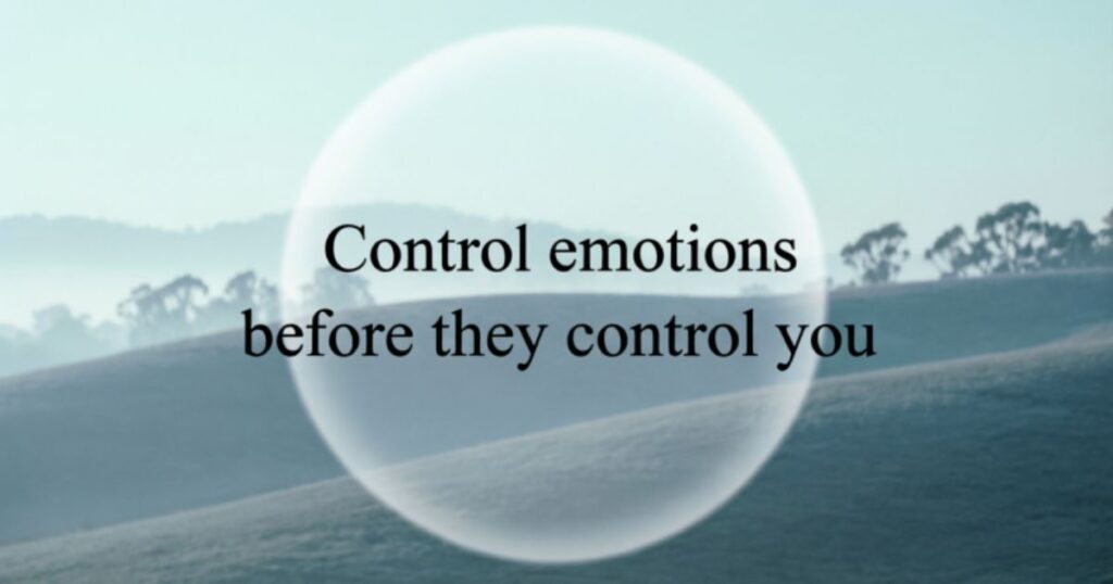 EMOTIONAL MATURITY QUOTES ABOUT SELF-CONTROL AND INNER PEACE
