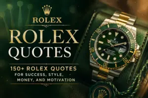 Rolex Quotes