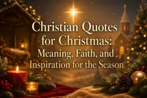 Christian Quotes for Christmas