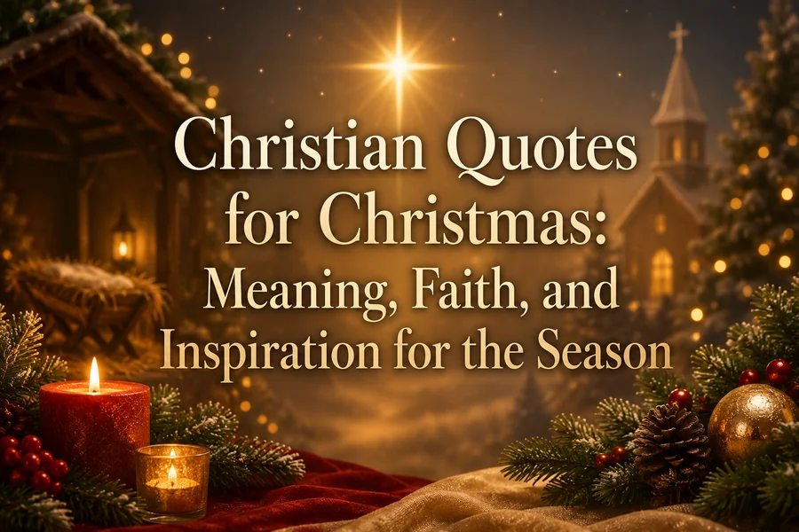 Christian Quotes for Christmas