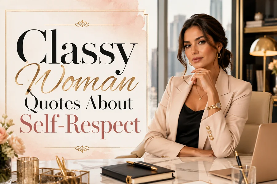 Classy Woman Quotes About Self-Respect