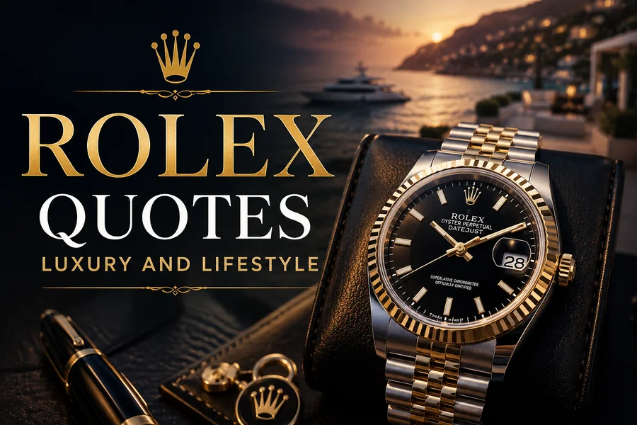 Rolex Quotes About Luxury and Lifestyle